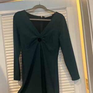 Abercrombie Slim Fit Emerald Green Mini Dress